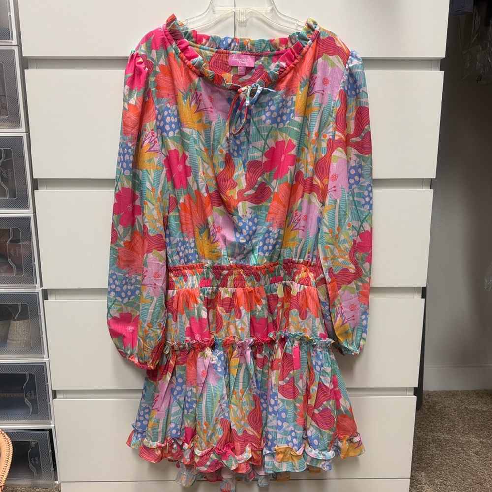 Floral Multicolor Dress - resort wear!